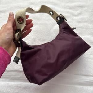 Gap Women's Purple and Burgundy Bag
